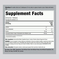 Elevate Your Health with Piping Rock Liquid Chlorophyll - Natural Peppermint Flavor, 100 Mg per Serving - 16 Fl Oz (473 Ml) Bottle of Nutrient-Rich Vitality!