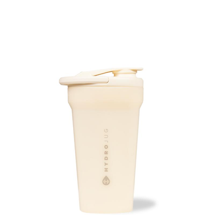 Hydrojug 20 Oz Noiseless Shaker Bottle – 100% Leakproof Shaker Cup for Protein Mixes, Pre-Workout & Supplement Shakes